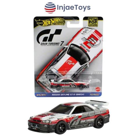 Hot Wheels Pop Culture Nissan Skyline R Gran Turismo Shopee Malaysia
