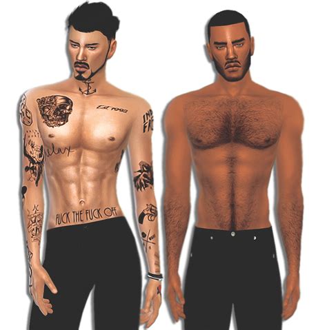 Sims 4 Female Full Body Tattoo Mod Statmaz