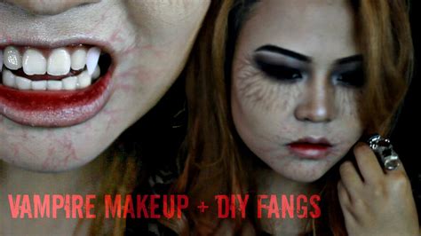 Vampire Makeup Tutorial Diy Fangs Mslaviniaf Vampire Makeup