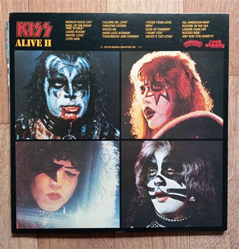 Kiss - Alive II Vinyl Photo | Metal Kingdom