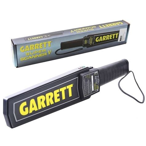 Garrett Super Scanner V Hand Held Metal Detector