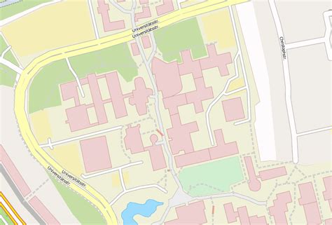 Universität Düsseldorf Stadtplan mit Luftbild und Hotels von Düsseldorf