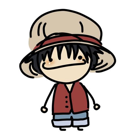 Goofy Lil Luffy One Piece Funny One Piece Comic Luffy