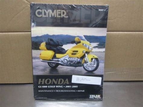 Buy Clymer Repair Manual M507 2 HONDA GL1800 GOLD WING 2001 2005 In