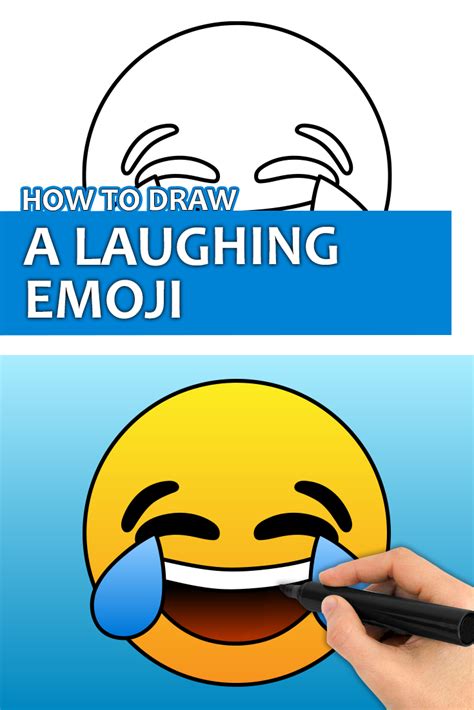 Laughing Emoji Drawing Easy