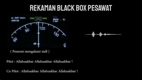 Rekaman BLACK BOX Pesawat Terbaru YouTube