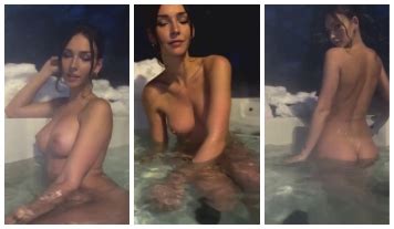 Rachel Cook Onlyfans bañera al aire libre desnudo vídeo porno Leaked