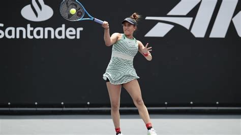 WTA Guadalajara Open AKRON 2023 Lya Fernández queda eliminada tras