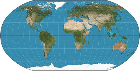 Robinson projection - Wikipedia