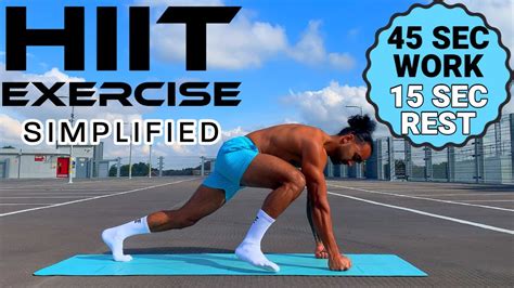 10 Minute Hiit Simplified Exercises Body Weight Home Or Outdoor No Equipment Youtube