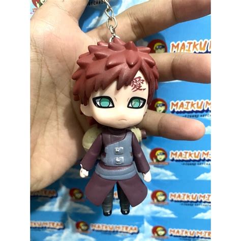 Jual Figure Keychain Gantungan Kunci Anime Naruto Iruka Neji Gaara