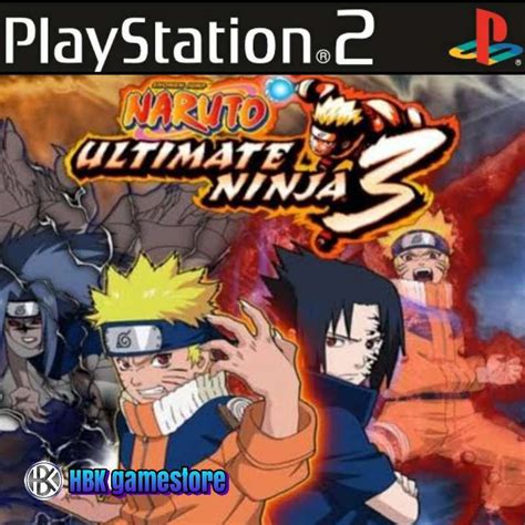 Jual DVD Kaset PS2 Naruto Ultimate Ninja 3 Shopee Indonesia