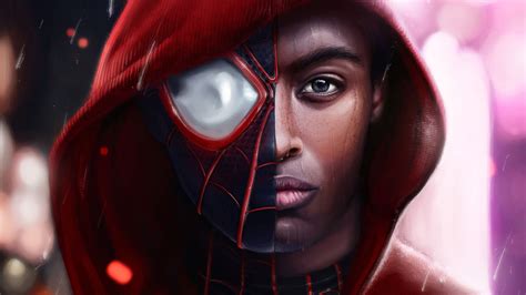 Spider Man Miles Morales Superheroes Wallpapers Spiderman Wallpapers