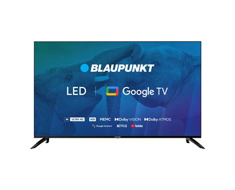 Telewizor Blaupunkt UHD 4K Google TV 43UBG6000S - blaupunkt