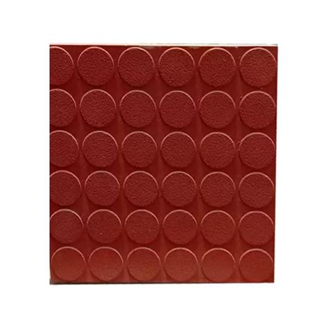 Mm Red Chequered Cement Tile At Rs Piece In