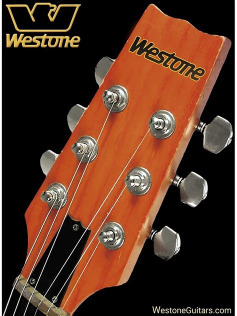 Westone Guitars Headstock Logo G Poster For Sale By Regal Music