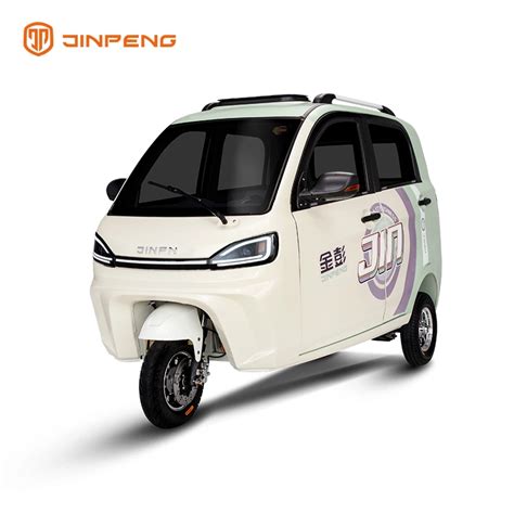 Jinpeng Brand 3 Wheel 2023 New Design Full Closed Electric Tricycle For