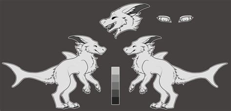 Furry Ref Sheet Base Manokit - Virtualpain Wallpaper