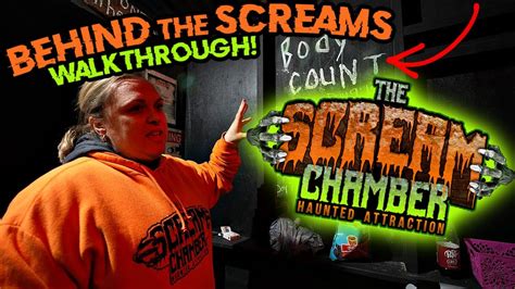 Go Behind The Scenes Of The Scream Chamber America S Scariest Haunted