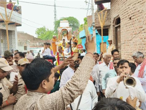 Mahavir Jayanti Celebrated With Great Pomp In Rajakheda राजाखेड़ा में