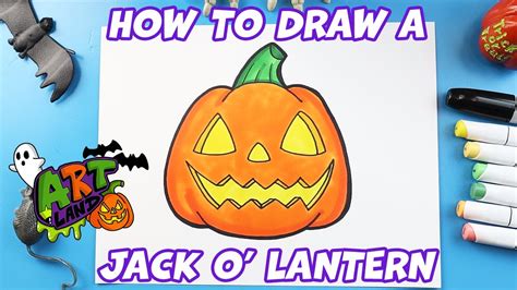 How To Draw An Easy Jack O Lantern Youtube