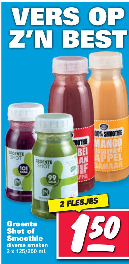 Fruitsmoothie Folder Aanbieding Bij Nettorama Details