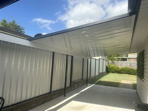 Single Steel Carport Qld Trueline Patios And Carports