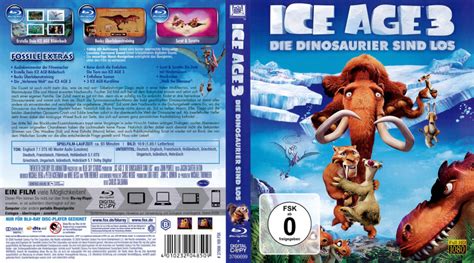 Ice Age 3 Die Dinosaurier Sind Los 2009 De Blu Ray Cover Dvdcover