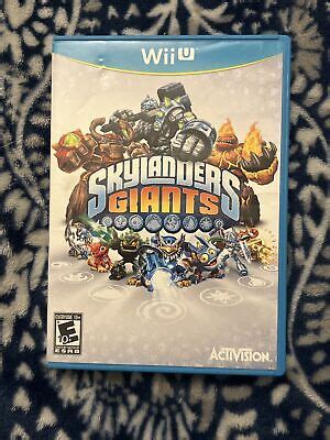 Skylanders Giants Wii U Video Game Disc Activision Ebay