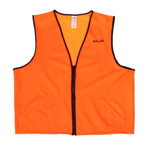 Allen Deluxe Blaze Orange Hunting Vest Raxfin