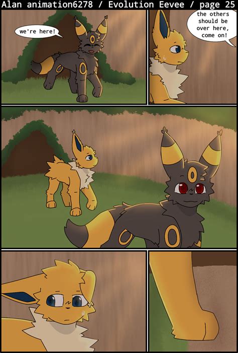 Evolution Eevee ll page 25 ll by alananimations6278 on DeviantArt