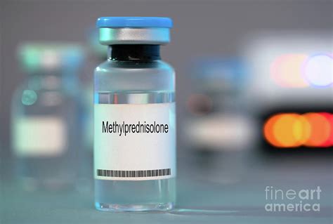 Vial Of Methylprednisolone Photograph By Wladimir Bulgar Science Photo