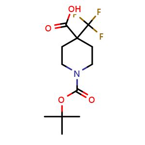 4 Trifluoromethyl Piperidine 1 4 Dicarboxylic Acid Mono Tert Butyl