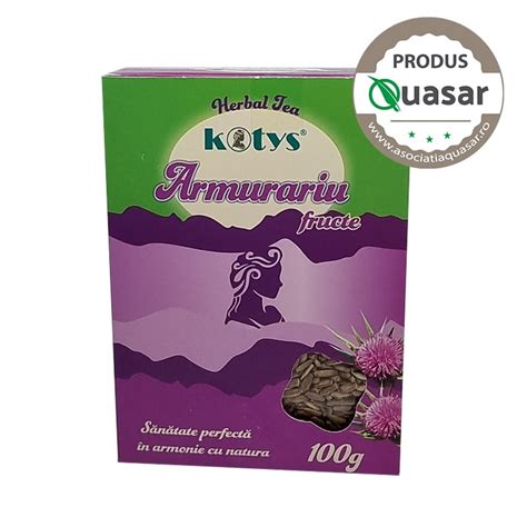 Ceai De Armurariu Fructe 100 G Kotys La 10 16Lei Nutriplantmed Ro