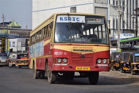 Ksrtc Fast Passenger Bus Kl 15 9701 Rsk237 Of Chittur De Flickr