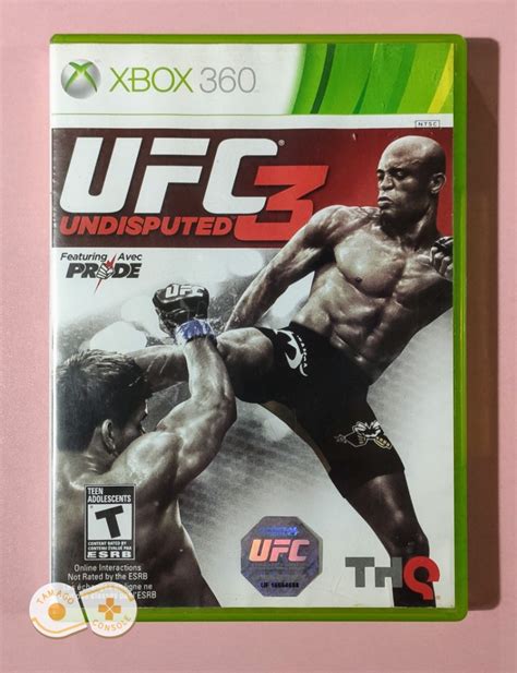 UFC Undisputed 3 XBOX 360 Game NTSC ENGLISH Language Video