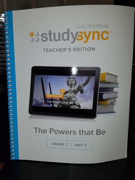 California Studysync Grade Unit Teacher S Edition Pacing Guide By