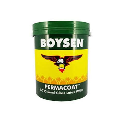 Boysen 1715 Acrytex Topcoat Semi Gloss 4L | Cebu Home and Builders Centre