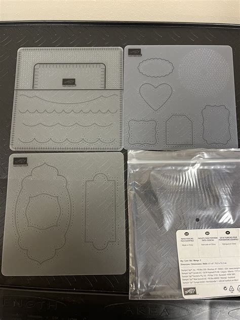 Stampin Up Paper Piercing Pack Essentials Set Of 3 Retired 126187 New Ebay