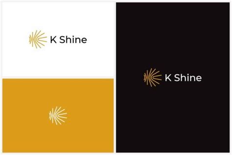 K Shine Logo Design Graphic By Fransiska Sari Creative Fabrica