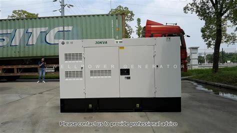 Super Silent Diesel Generator Single Phase 20kw 30kva 30kw 40kva 80kw