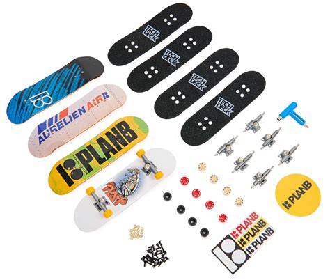 Tech Deck Fingerboard Planb Pack Mini Deskorolki Humbi Pl