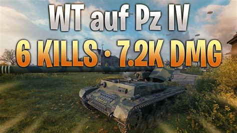 Wt Auf Pz Iv Warrior Kills K Dmg Youtube