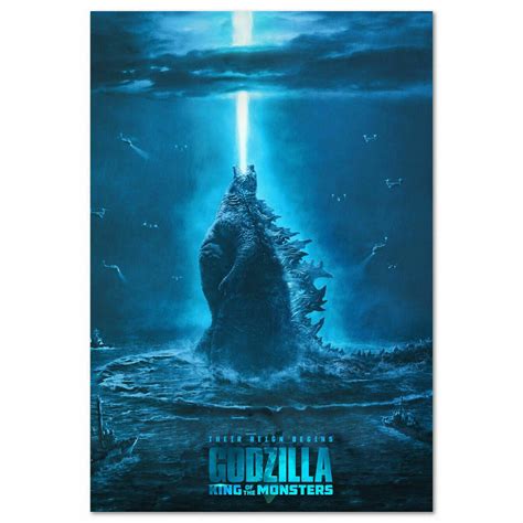 Godzilla: King of the Monsters Movie Poster - Official Art - High Quality Prints | #3854176366