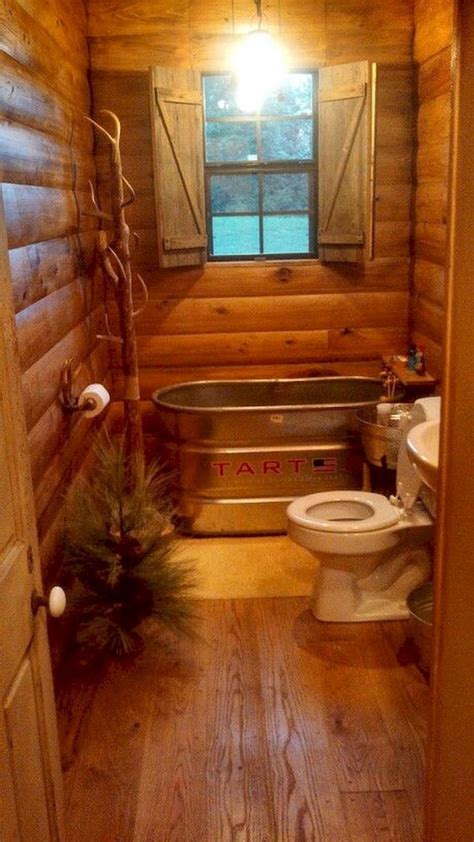 Log Cabin Bathroom Ideas Pin On Decorating Ideas Caribou Creek Has ...