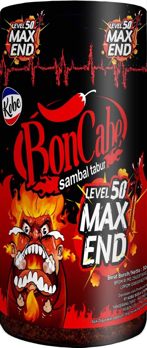 Boncabe Sambal Tabur Level Max End