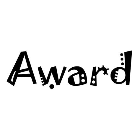 Award 7 Word Art | TheRoyalStore