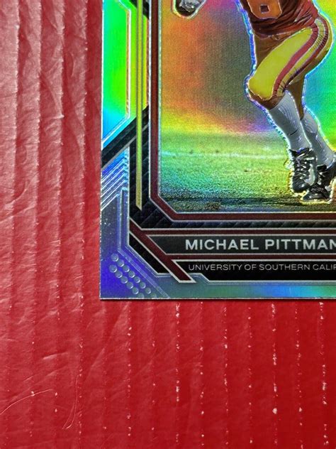 2023 Panini Prizm Draft Picks Silver Prizm 76 Michael Pittman Jr