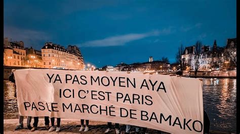 Ya Pas Moyen Aya Ici C Est Paris Pas Le March De Bamakoles R Unions