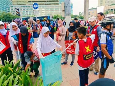 Sinergi Yatim Mandiri Jakarta Bersama Operasi Semut Adakan Aksi Bersih